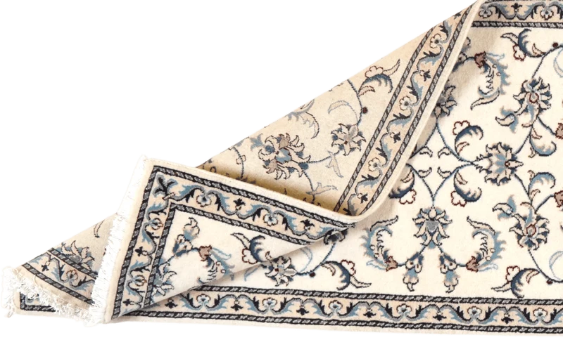 Nain 12La · Handgeknüpft – Beige, 285x78 cm