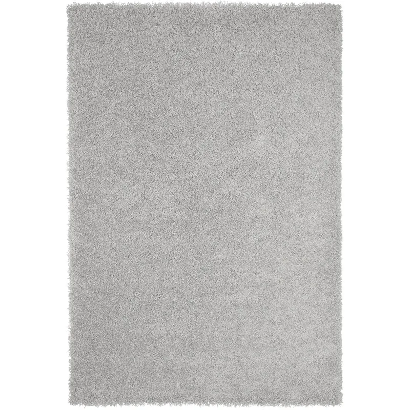 Teppich Prime Shaggy Hochflor Einfarbig Grau Weich für Wohnzimmer, Schlafzimmer, küche