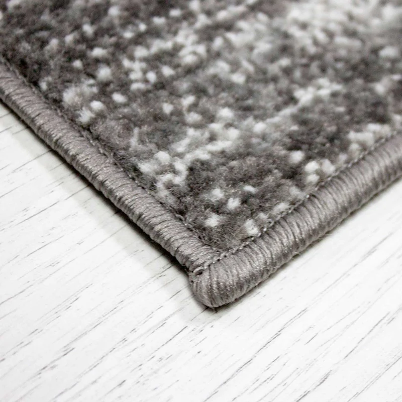 Stern Jugendzimmer Wohnzimmer teppich Grau Trendiger Kurzflor Teppich Stern Stylish Accessoire