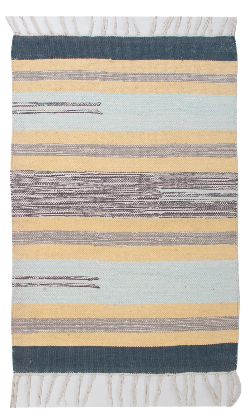 Kelim Modern Teppich 60x90cm - mehrfarbig