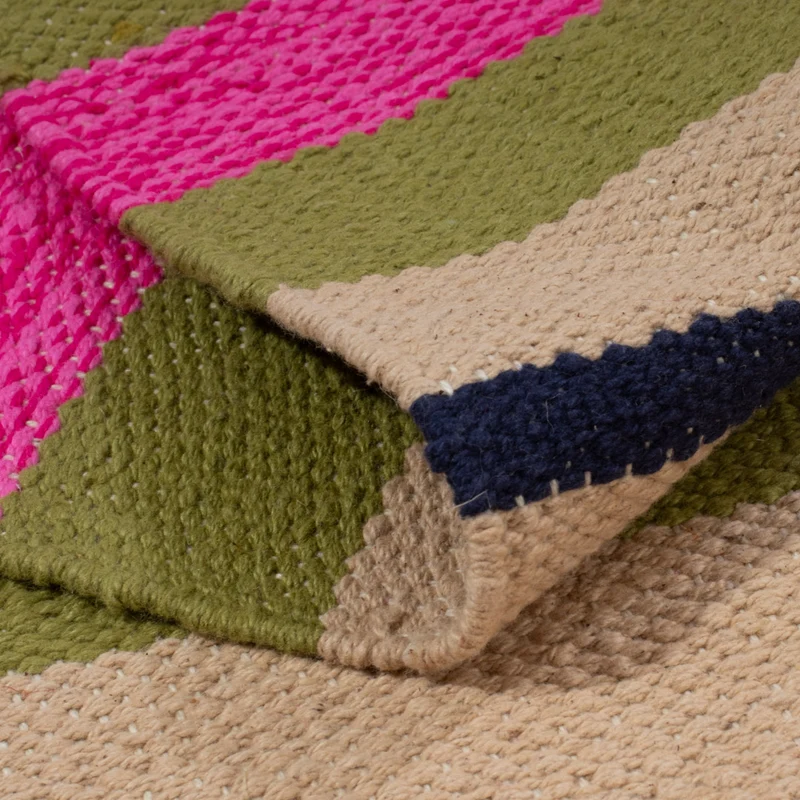 Kelim Modern Teppich 60x90cm - mehrfarbig