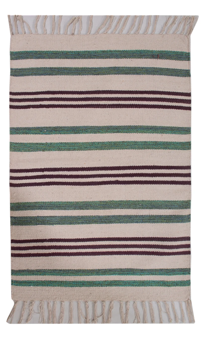 Kelim Modern Teppich 60x90cm - mehrfarbig