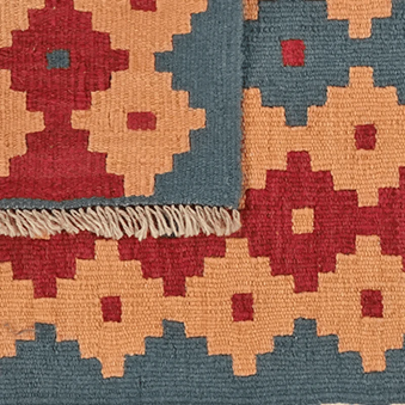Kelim Gashgai · Handgewebt – Bunt, 86x61 cm