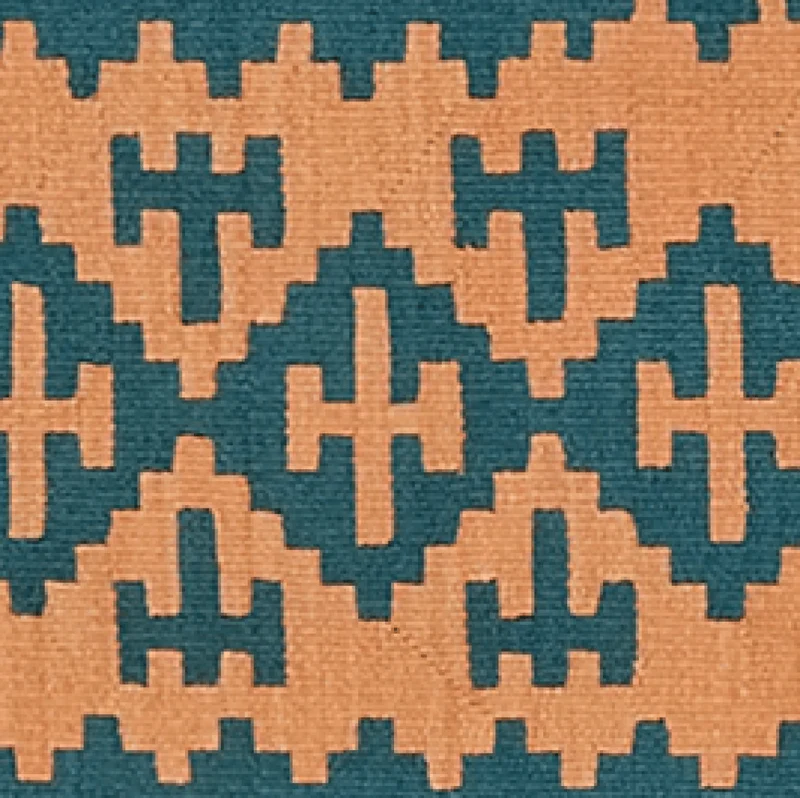 Kelim Gashgai · Handgewebt – Beige, 200x56 cm