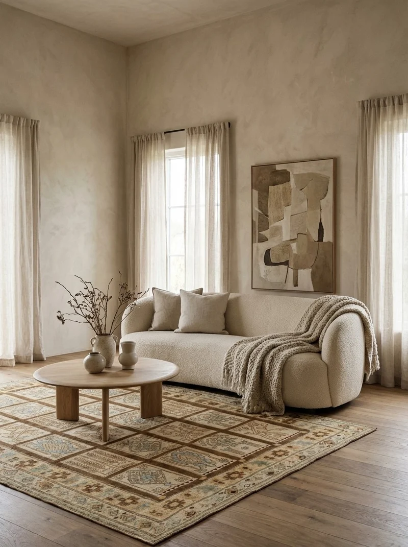 Kelim Belutch · Handgewebt – Braun, 172x134 cm