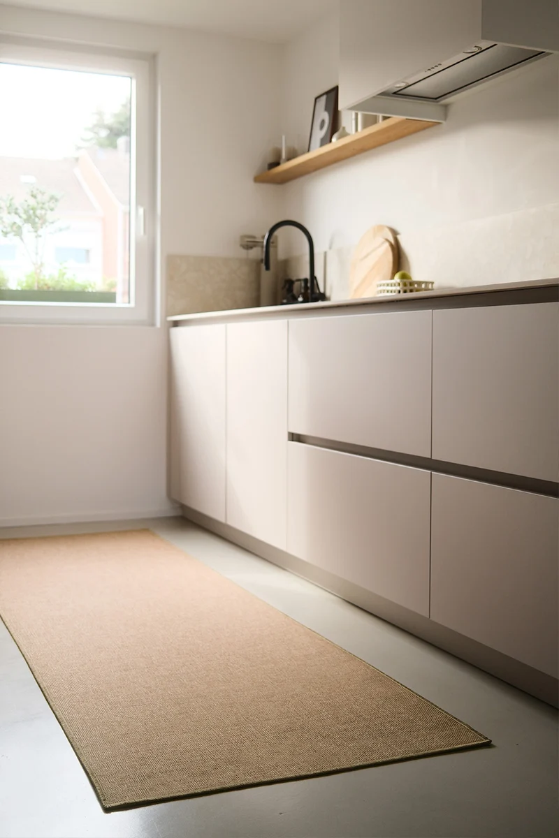 Jute-Haptik Mono Chic Teppich