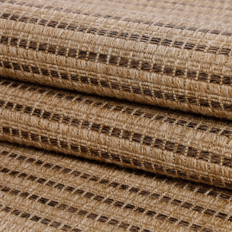 Carpettex Outdoor Teppich Wetterfest Flachgewebe Jute-Optik