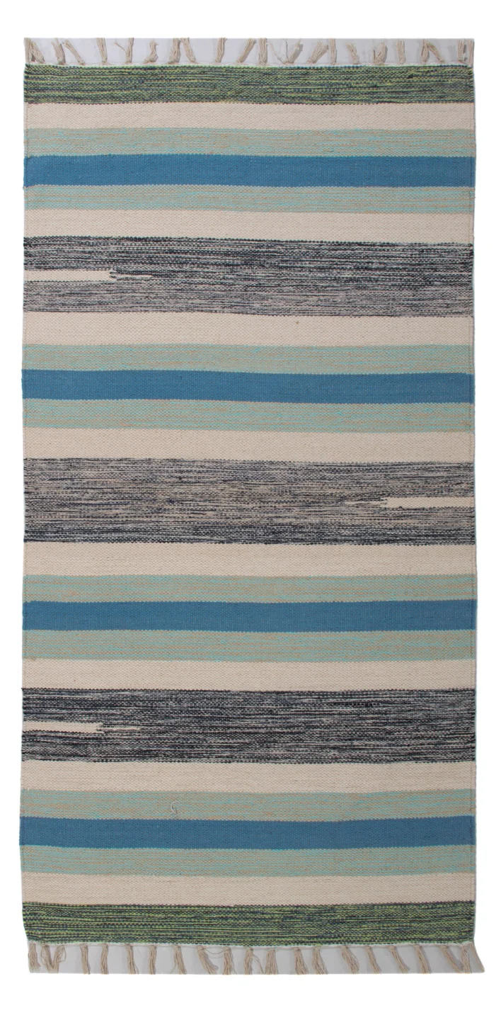 Kelim Modern Teppich 70x150cm - mehrfarbig