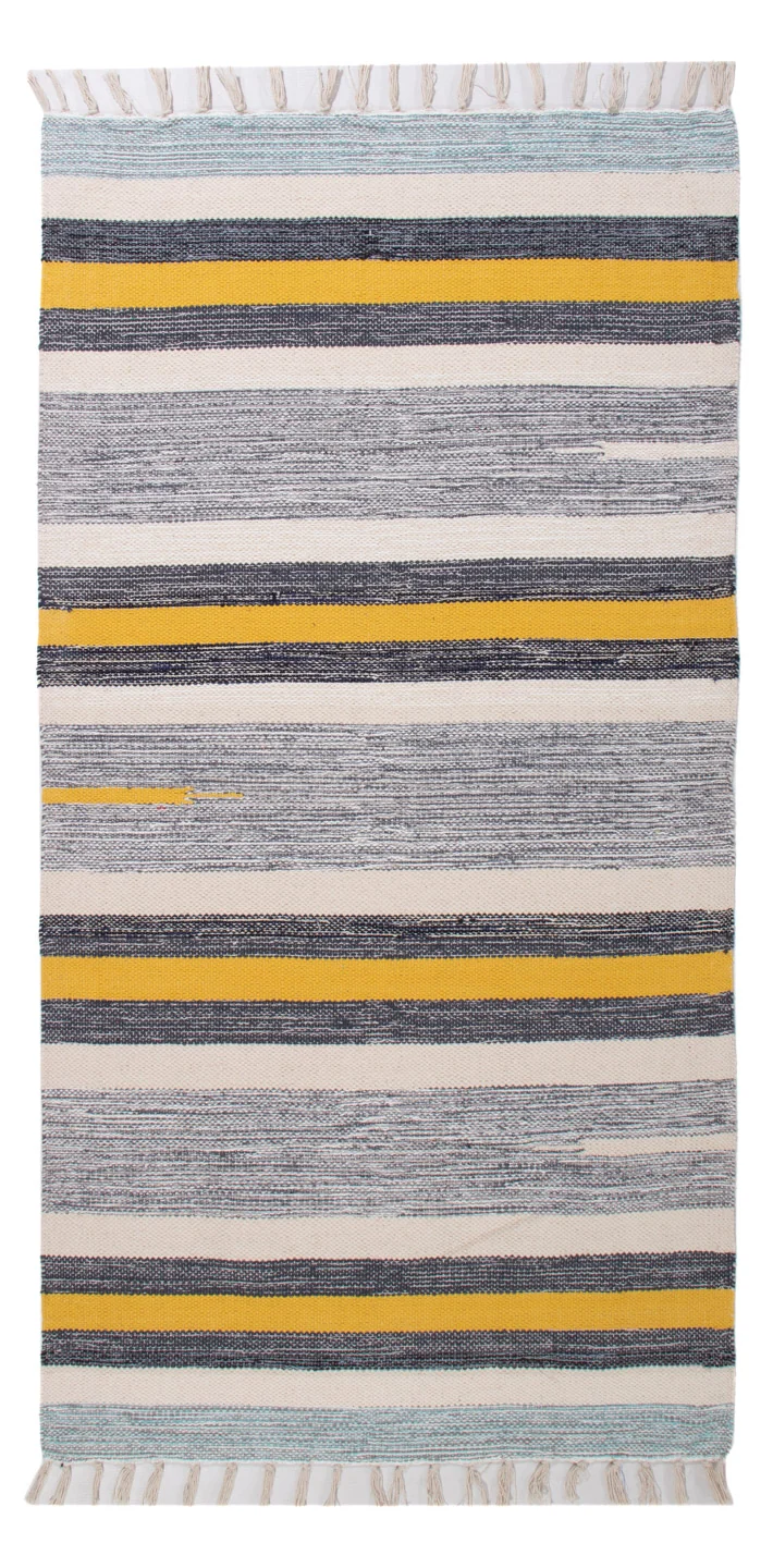 Kelim Modern Teppich 70x150cm - mehrfarbig
