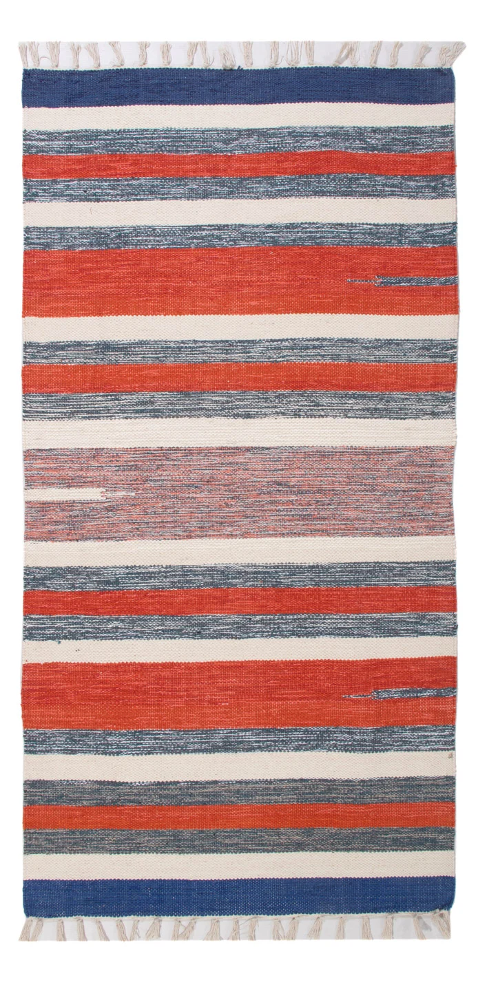 Kelim Modern Teppich 70x150cm - mehrfarbig