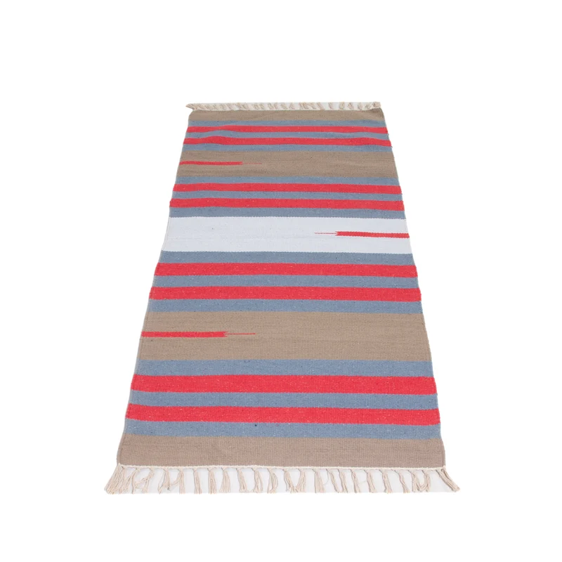 Kelim Modern Teppich 70x150cm - mehrfarbig