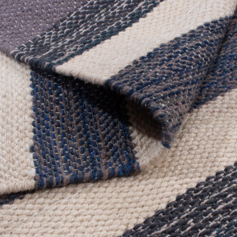 Kelim Modern Teppich 70x150cm - mehrfarbig