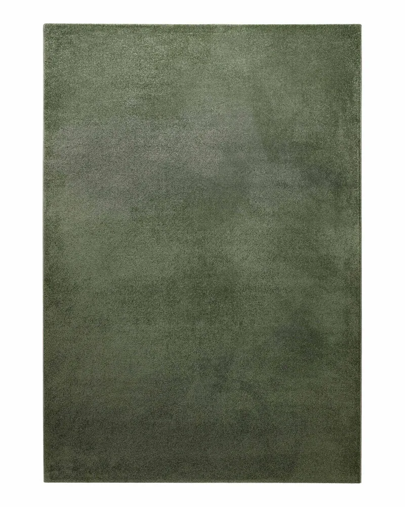 Kurzflorteppich Laub Grün "Freja" WECONhome Basics