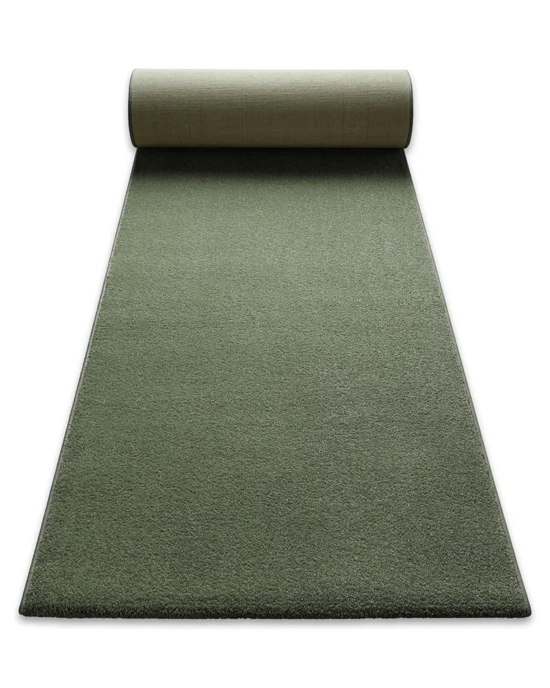 Kurzflorteppich Laub Grün "Freja" WECONhome Basics