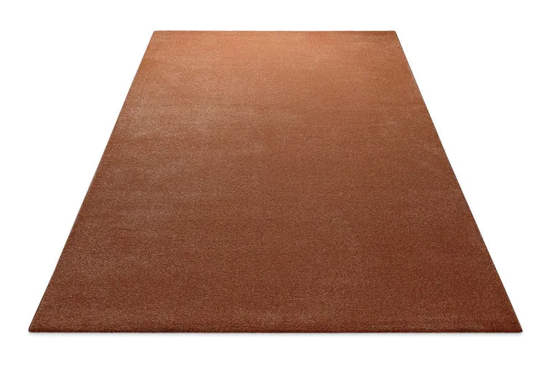 Kurzflorteppich Ziegel Rot "Freja" WECONhome Basics