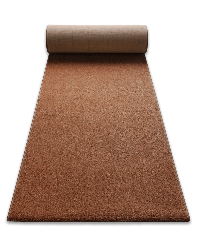 Kurzflorteppich Ziegel Rot "Freja" WECONhome Basics