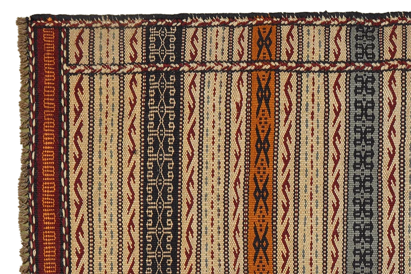 Kelim Kordi · Handgewebt – Beige, 150x100 cm