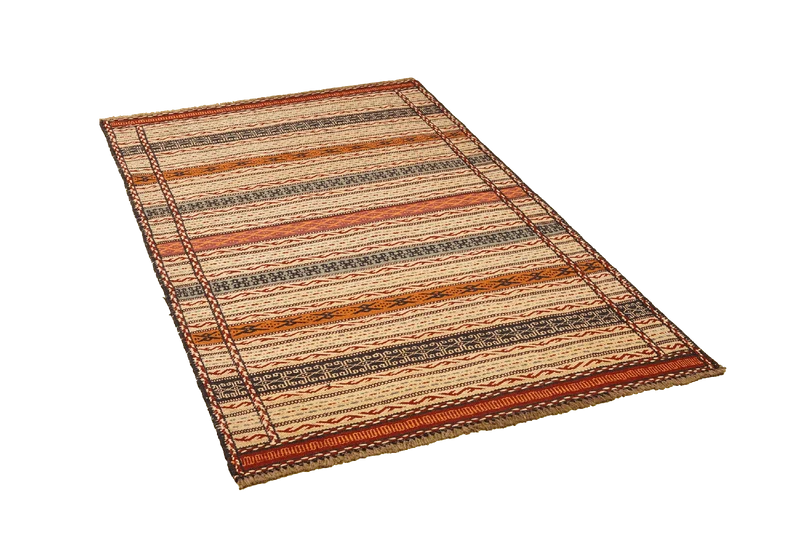 Kelim Kordi · Handgewebt – Beige, 150x100 cm