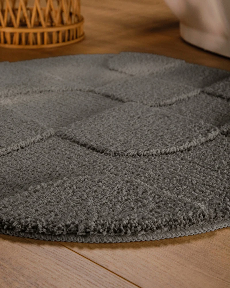 Badteppich Basalt Grau "Davie" WECONhome