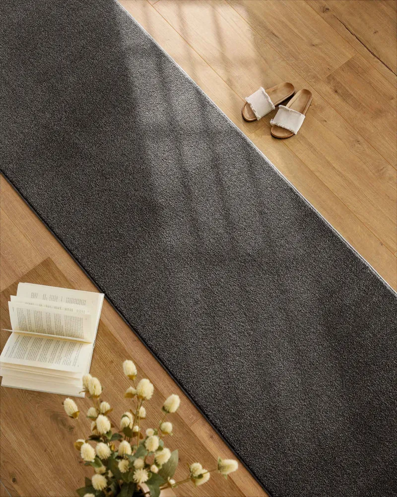 Esprit Kurzflorteppich Anthrazit Grau "Vegas"