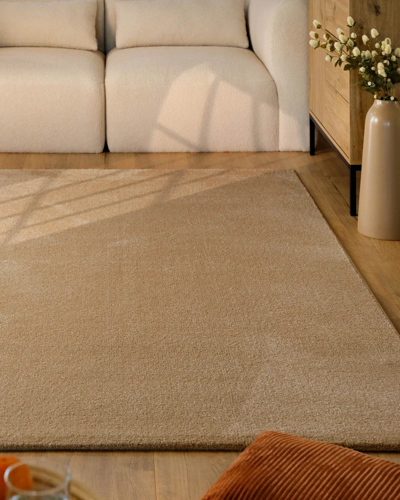 Esprit Kurzflorteppich Sand Beige "Vegas"