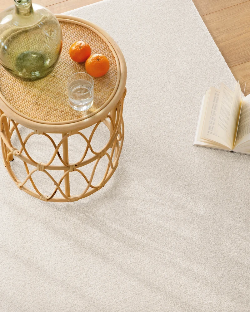 Esprit Kurzflorteppich Creme Weiß "Vegas"