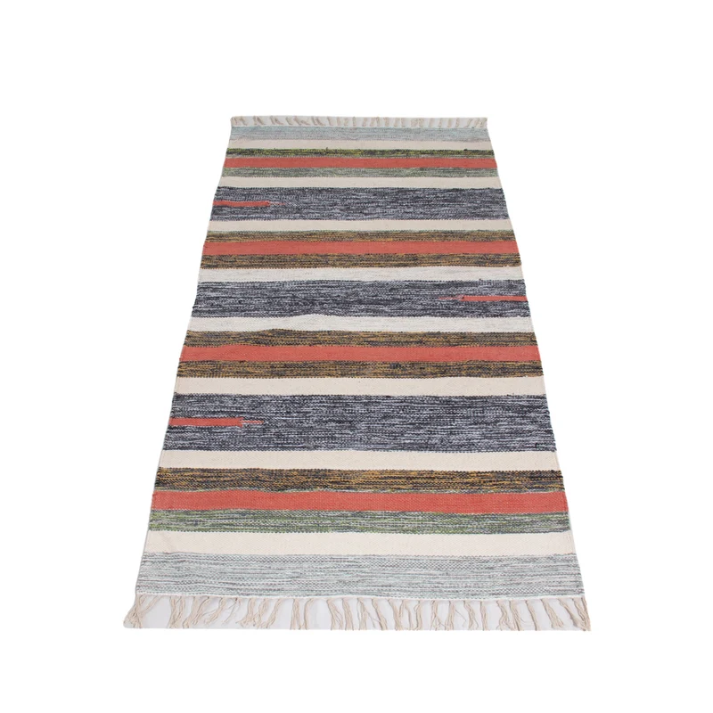 Kelim Modern Teppich 70x150cm - mehrfarbig
