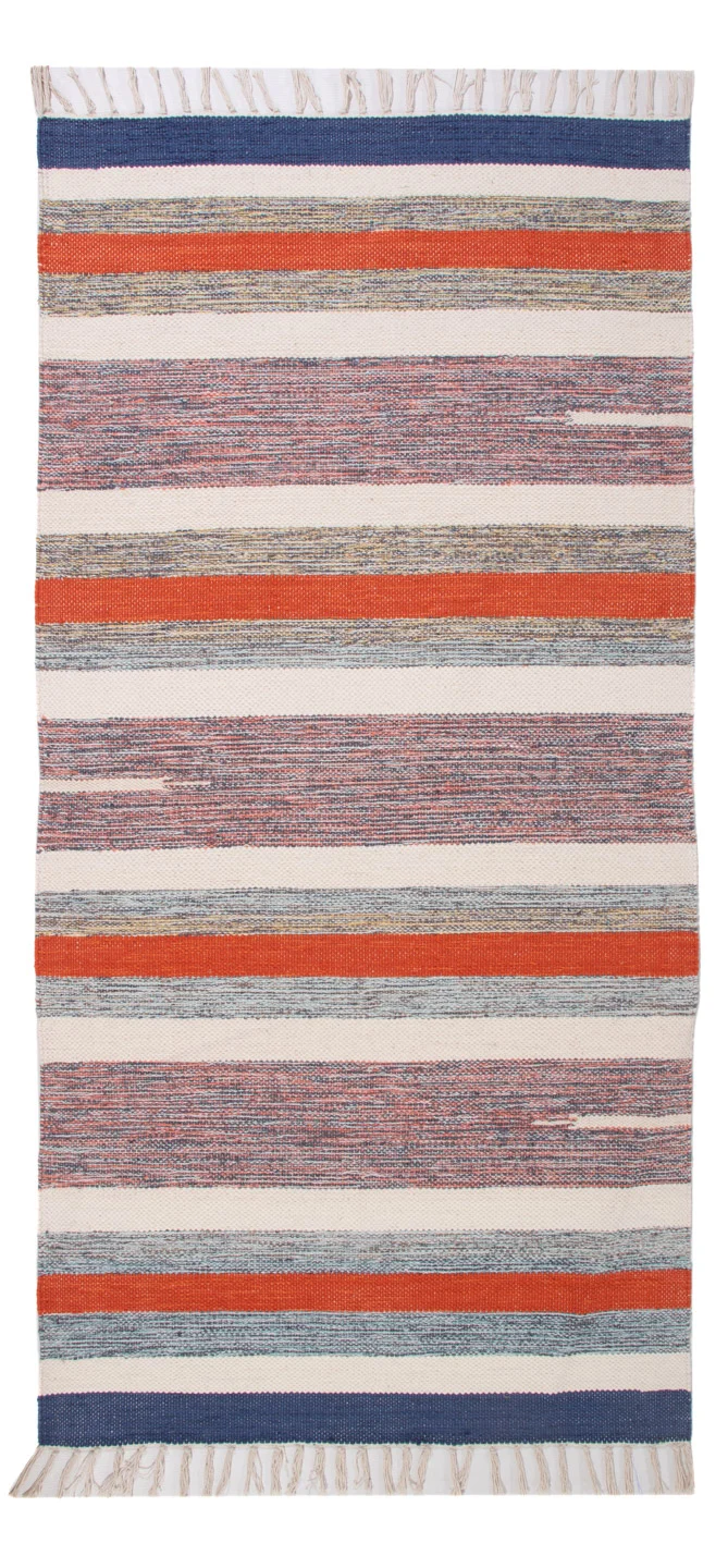 Kelim Modern Teppich 70x150cm - mehrfarbig