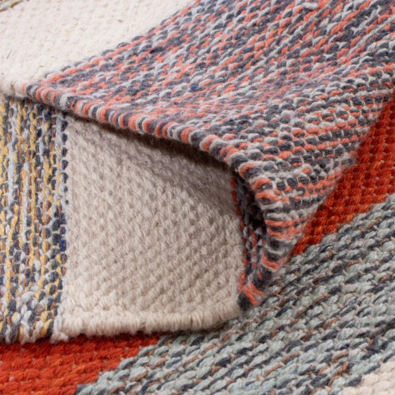 Kelim Modern Teppich 70x150cm - mehrfarbig