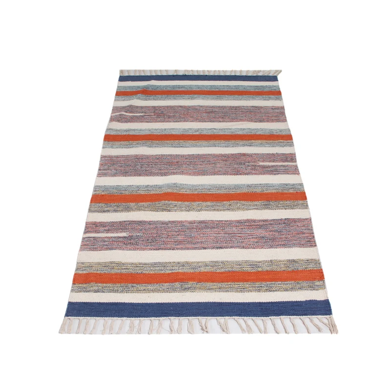 Kelim Modern Teppich 70x150cm - mehrfarbig