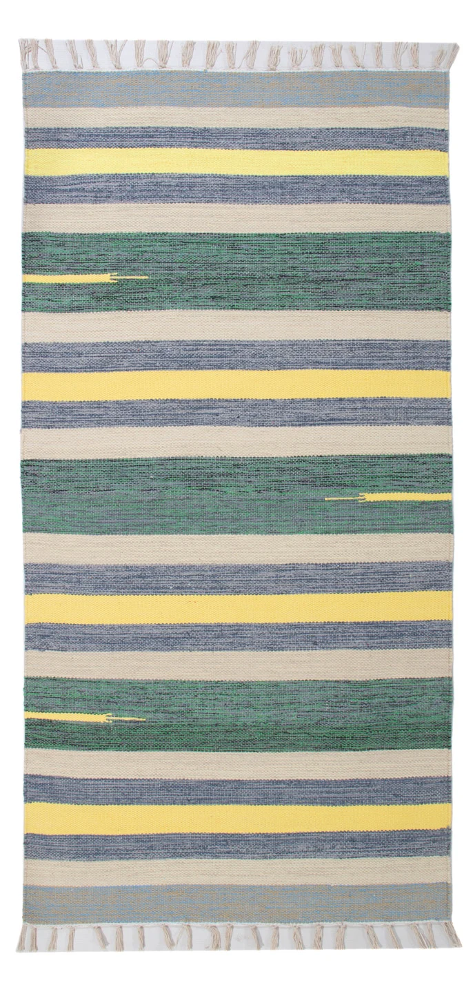 Kelim Modern Teppich 70x150cm - mehrfarbig