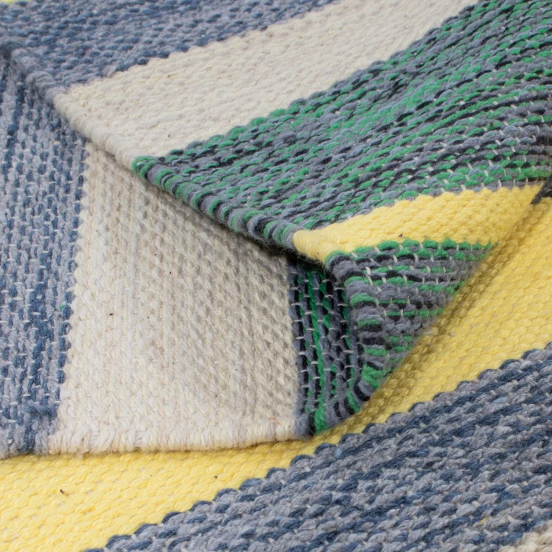 Kelim Modern Teppich 70x150cm - mehrfarbig