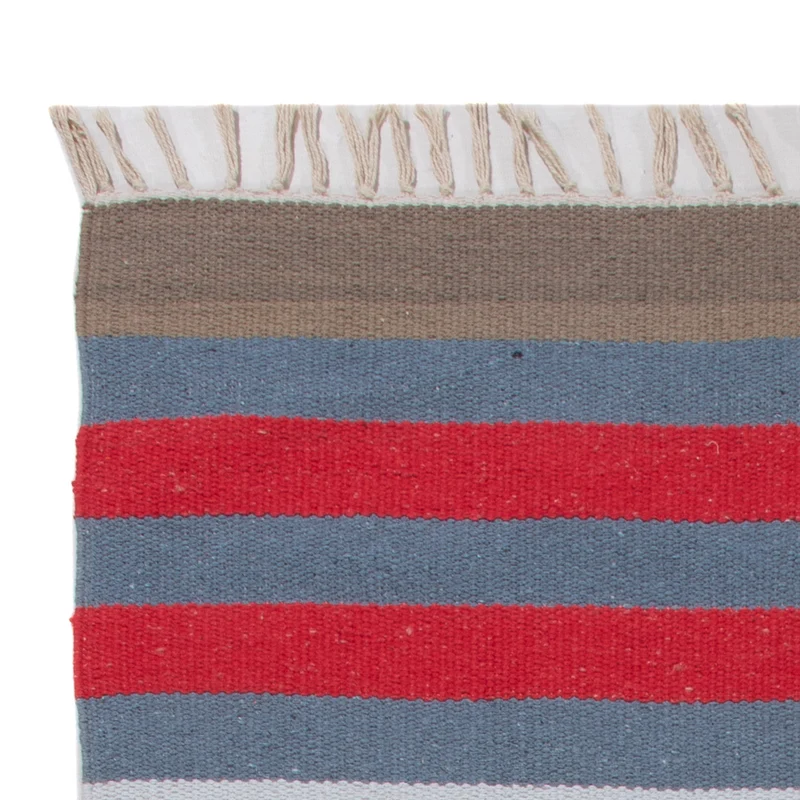 Kelim Modern Teppich 70x150cm - mehrfarbig