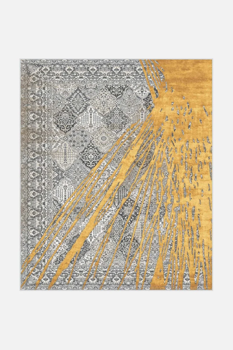 Inga Gold Teppich