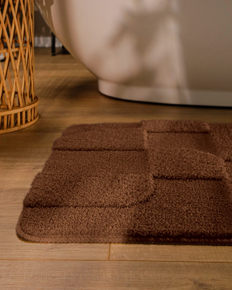 Badteppich Nuss Braun "Davie" WECONhome