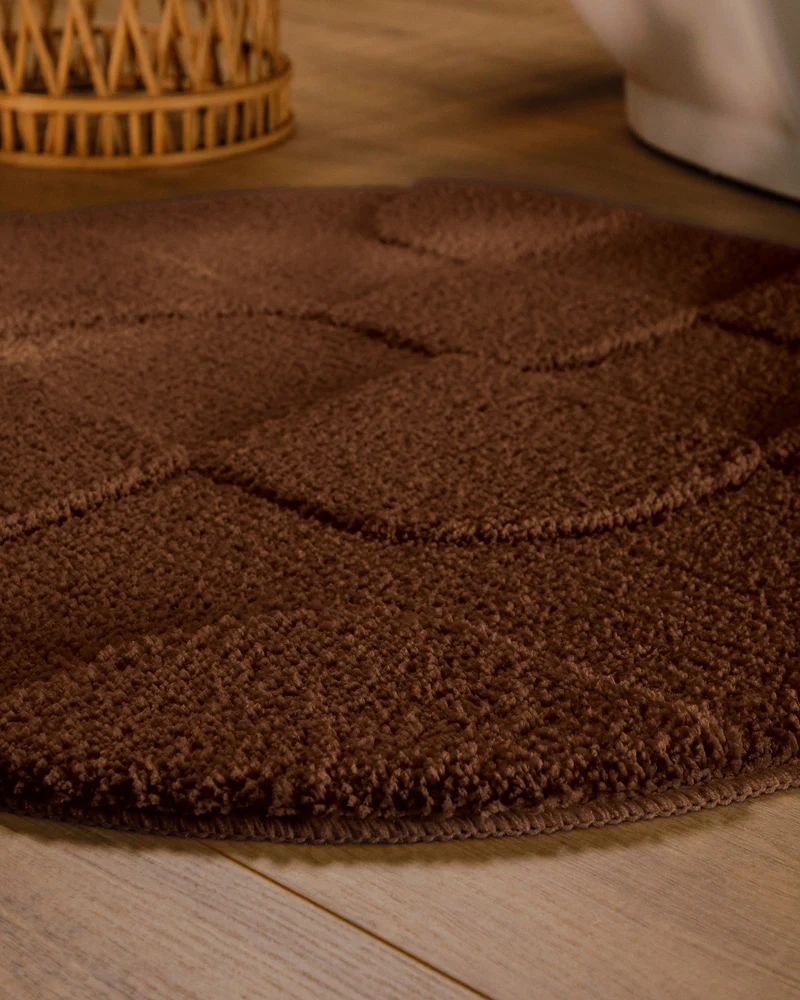 Badteppich Nuss Braun "Davie" WECONhome