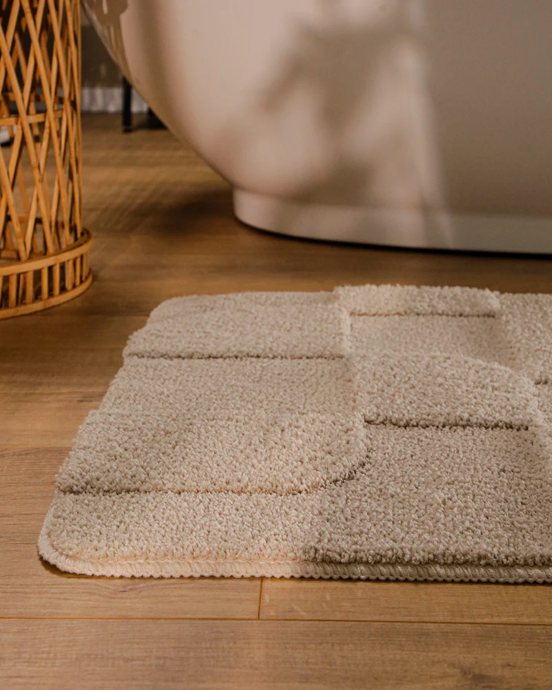 Badteppich Sand Beige "Davie" WECONhome