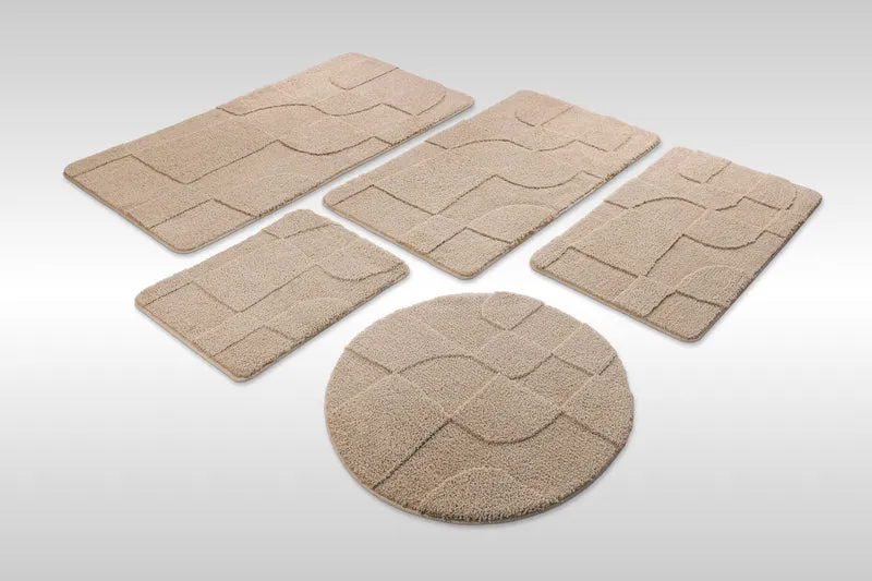 Badteppich Sand Beige "Davie" WECONhome
