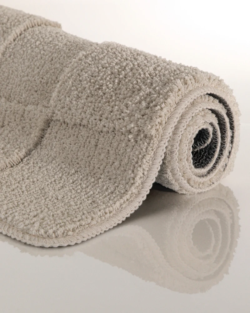 Badteppich Seiden Grau "Davie" WECONhome