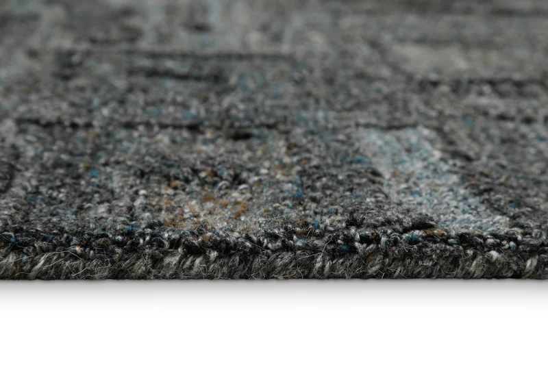 Kurzflor Teppich Blau Grau "Hamptons FORTYTWO" WECONhome