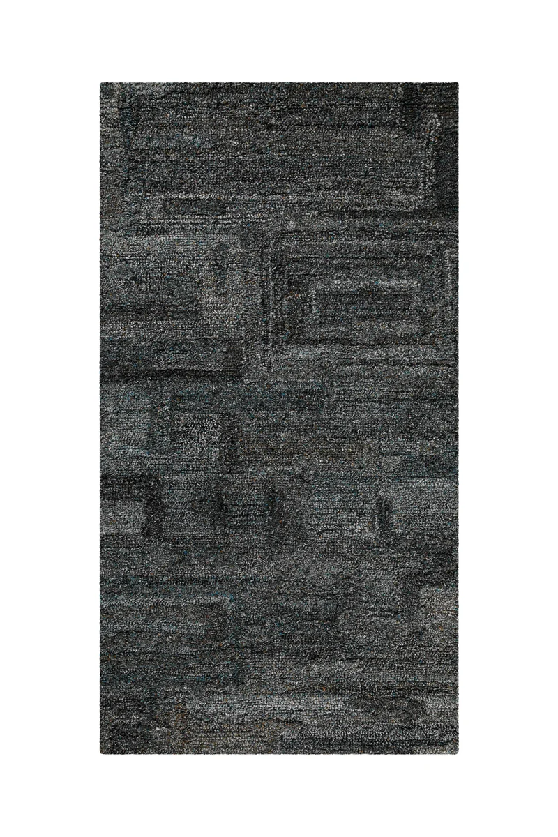 Kurzflor Teppich Blau Grau "Hamptons FORTYTWO" WECONhome