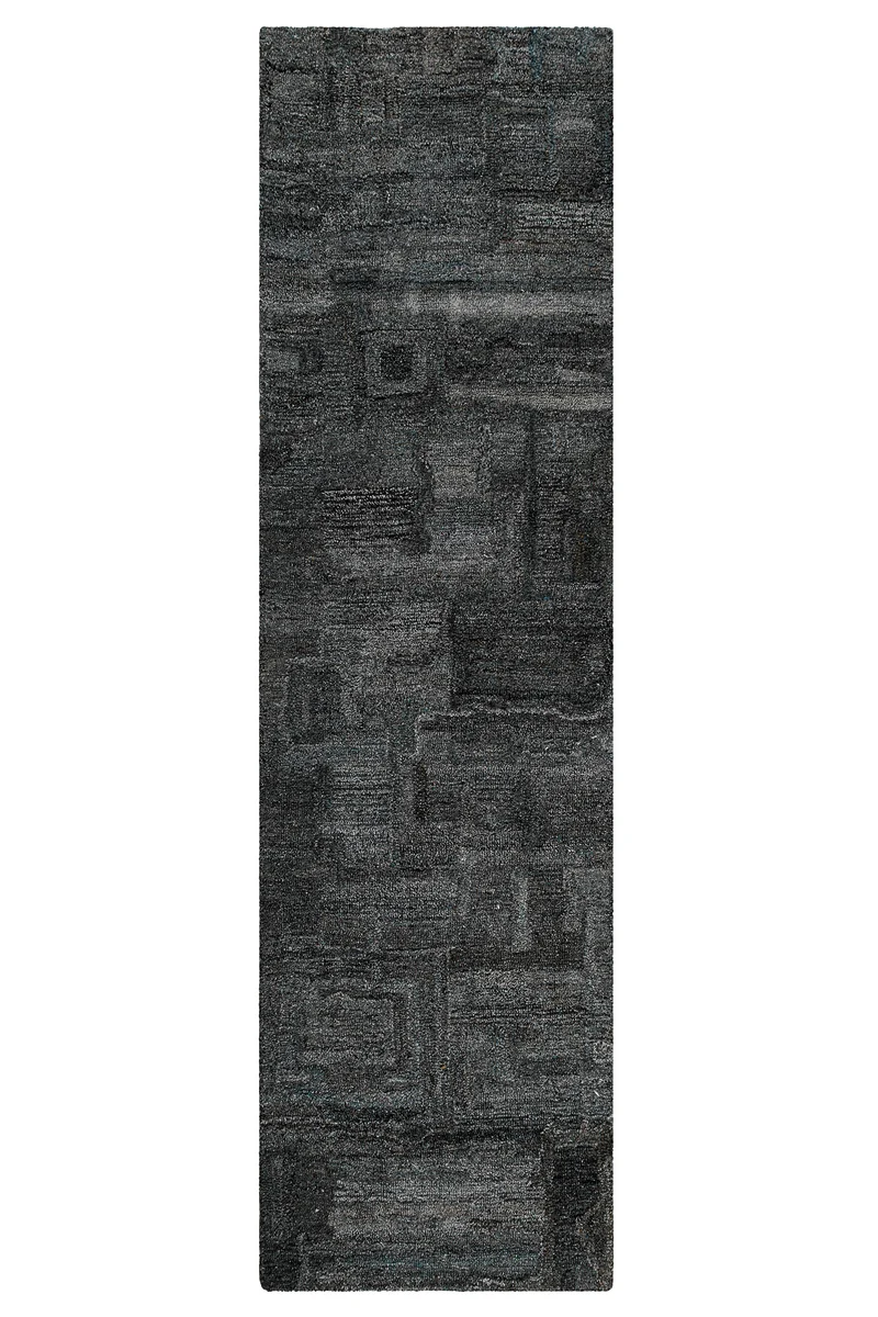 Kurzflor Teppich Blau Grau "Hamptons FORTYTWO" WECONhome