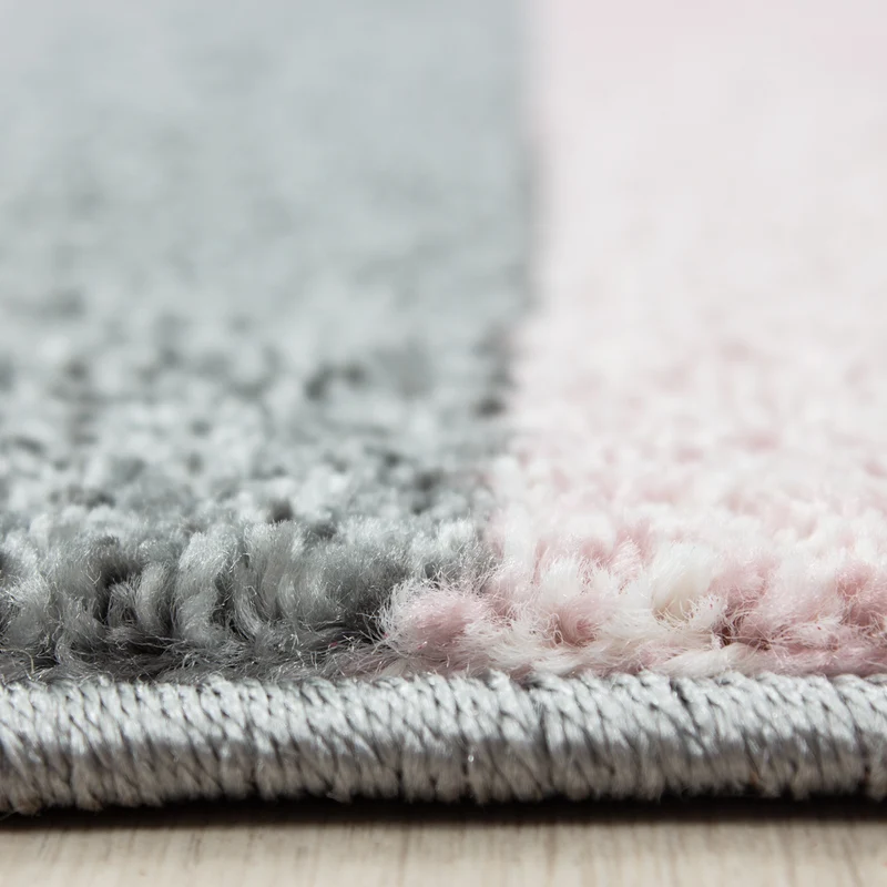 Carpettex Kurzflor Teppich Modernes Muster Pflegeleicht