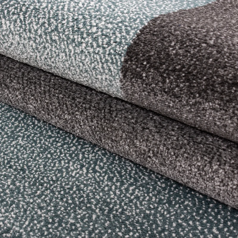 Carpettex Kurzflor Teppich Modernes Muster Pflegeleicht