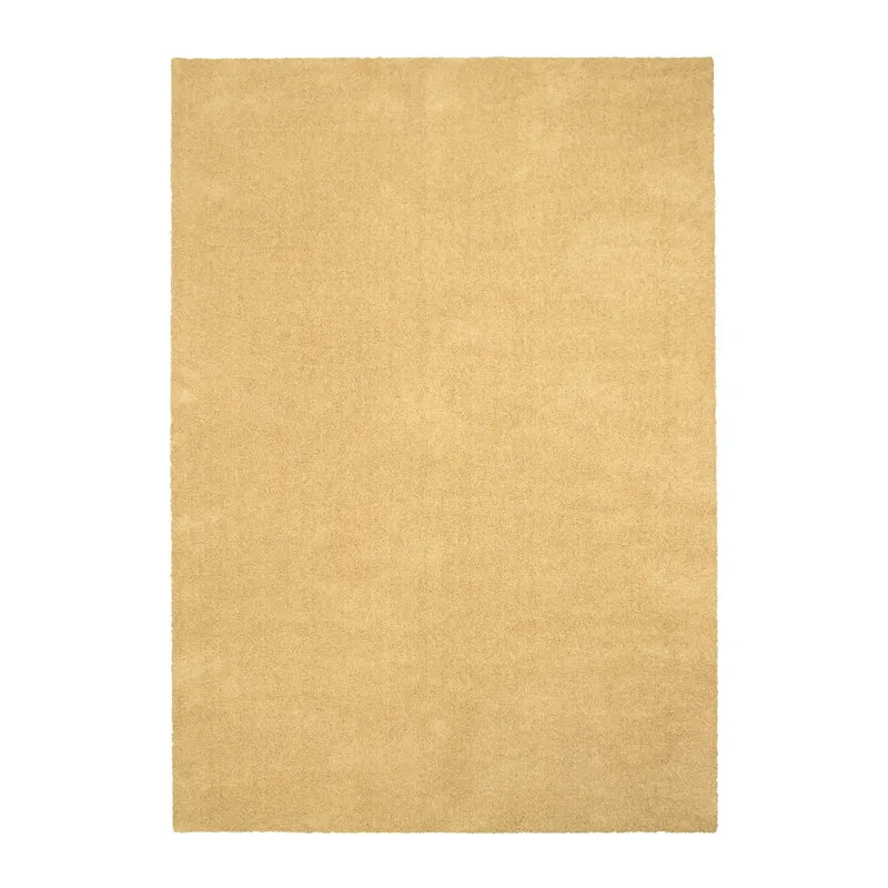 Waschbarer Teppich - Clean Ockergelb