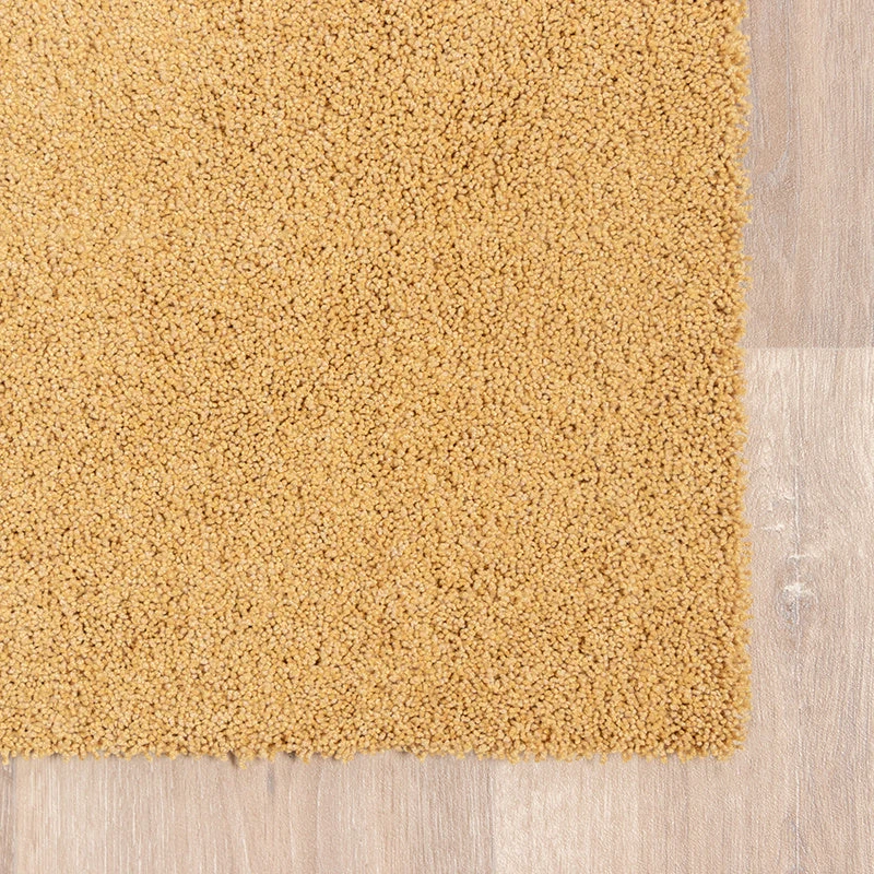 Waschbarer Teppich - Clean Ockergelb