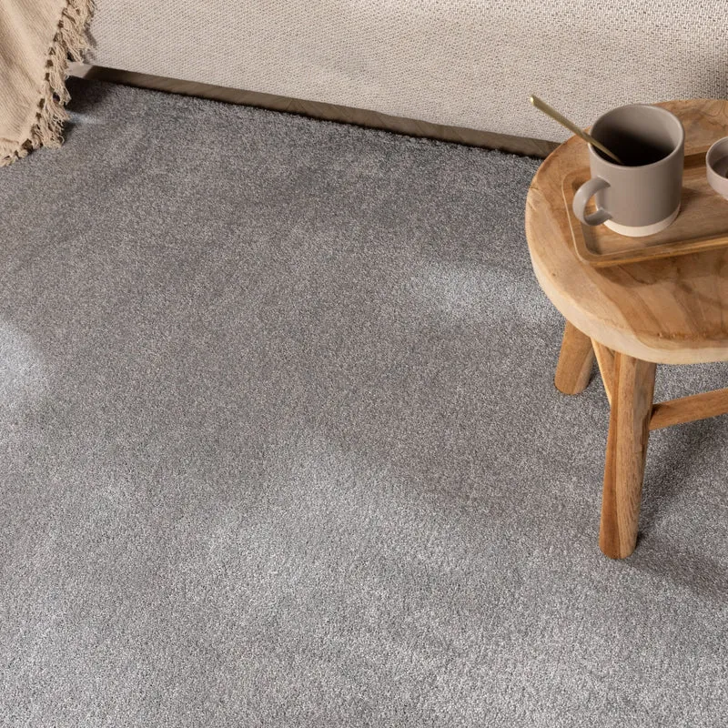 Waschbarer Teppich - Clean Hellgrau