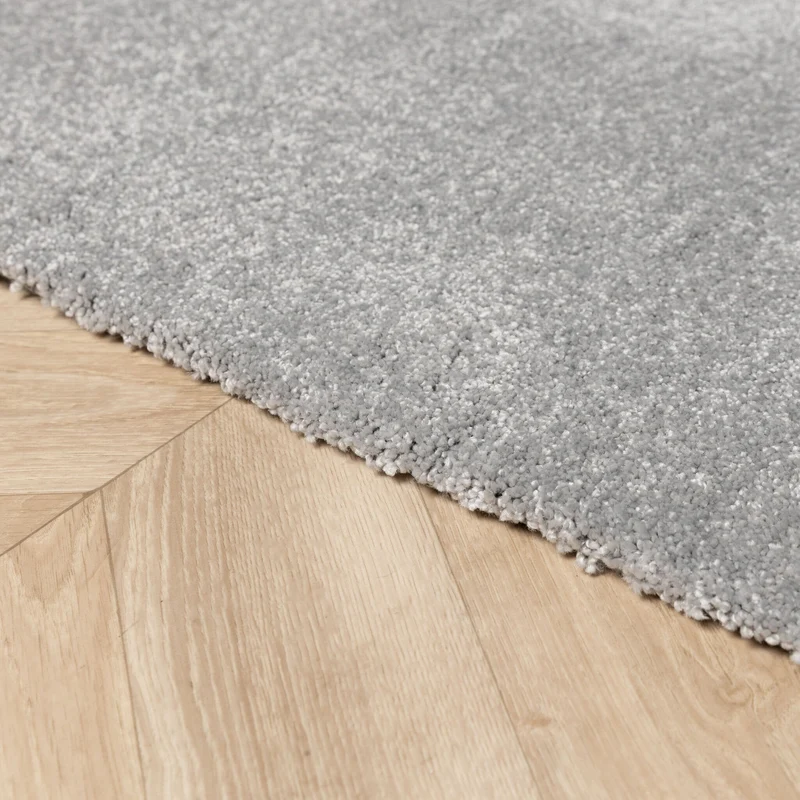 Waschbarer Teppich - Clean Hellgrau