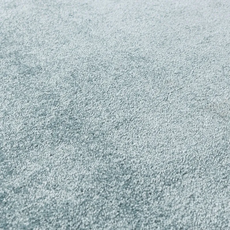 Waschbarer Teppich - Clean Hellblau
