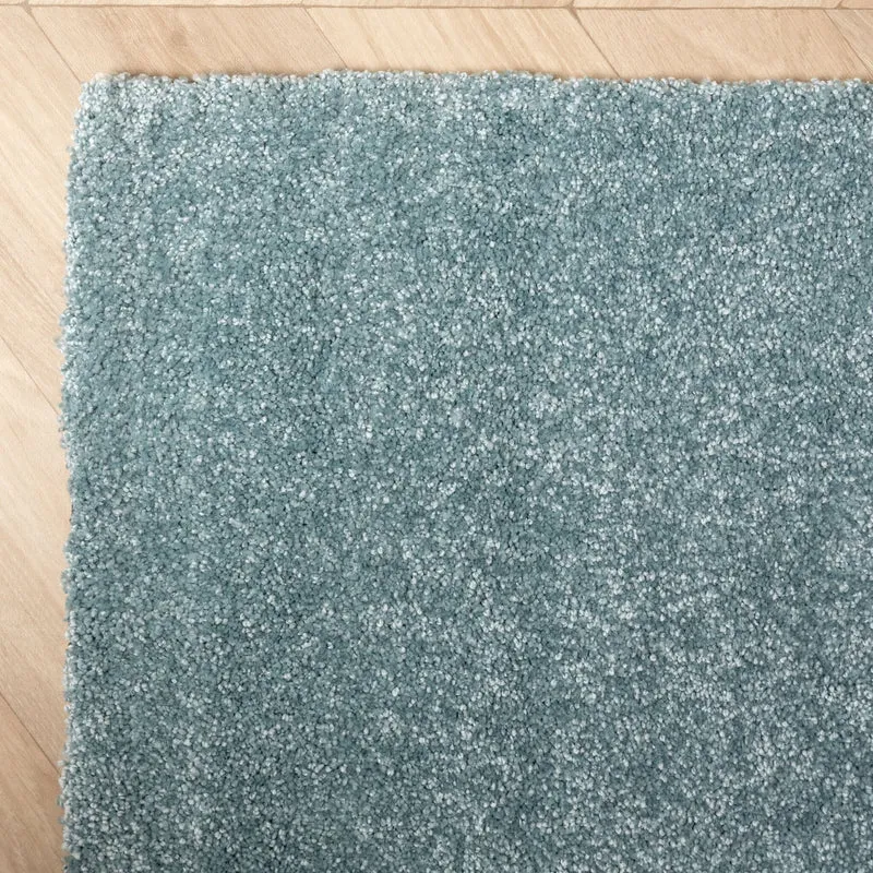Waschbarer Teppich - Clean Hellblau